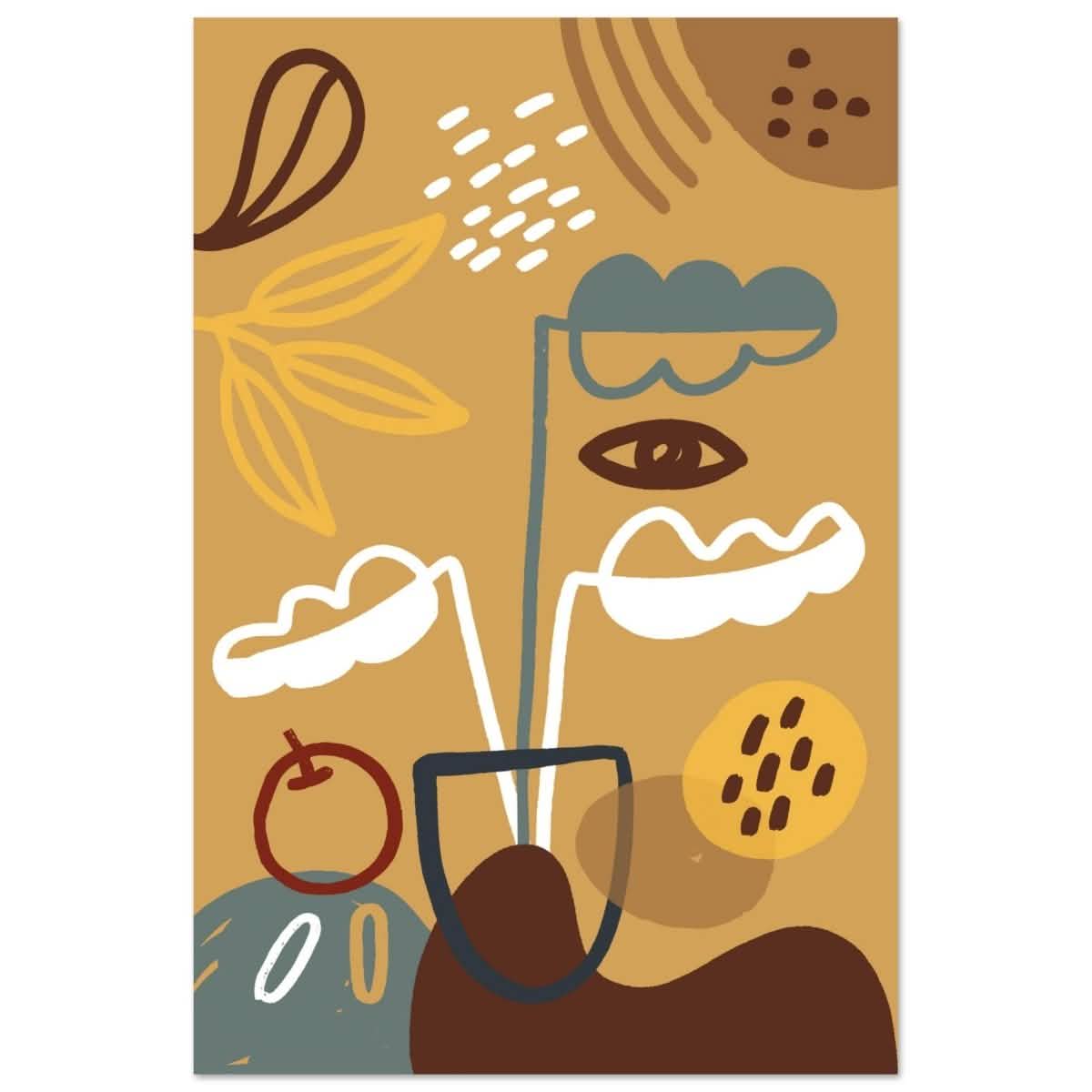 Da Vinci Contemporary wall art Print - Aluminum Print - 40x60 cm / 16x24″ -