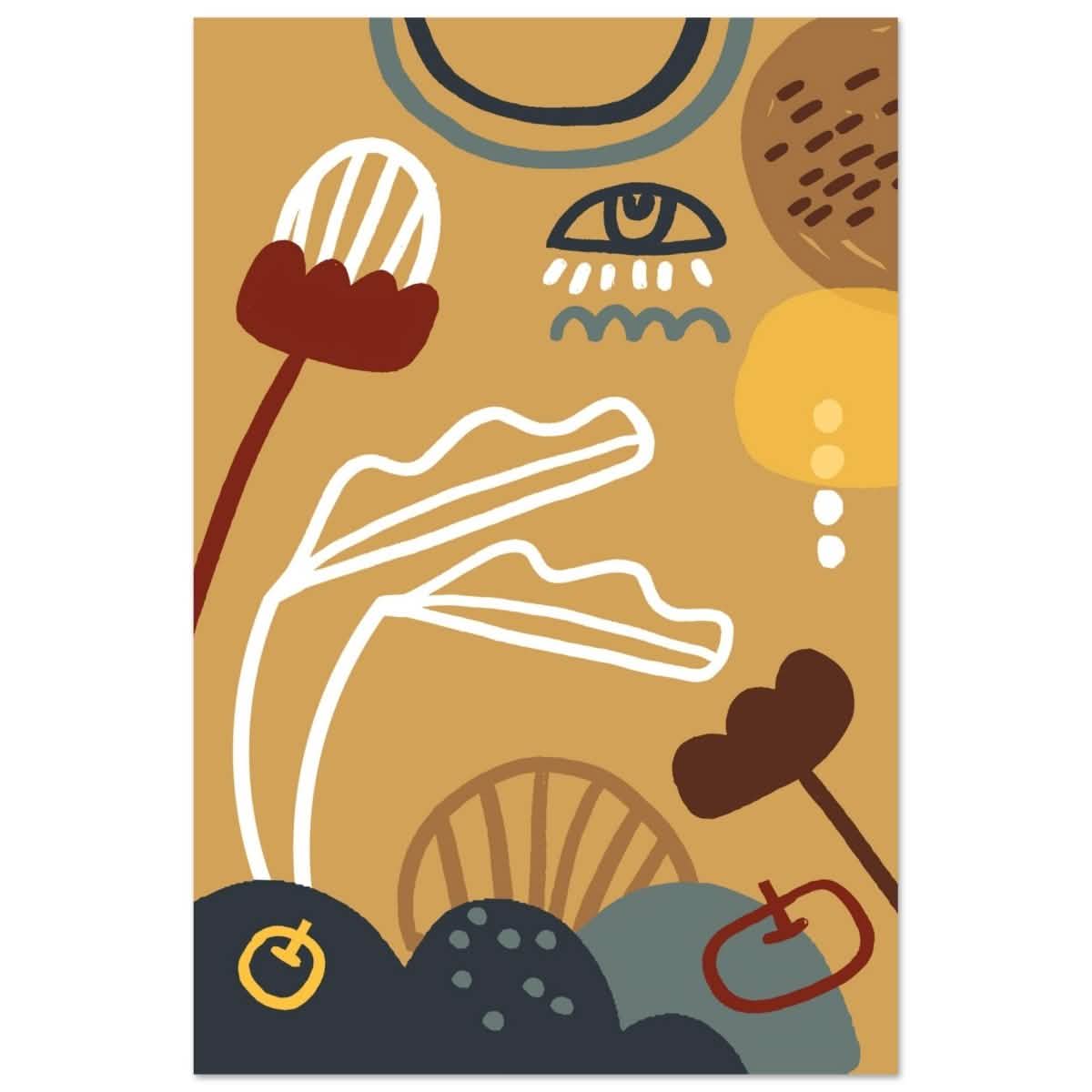 Da Vinci Contemporary wall art Print - Aluminum Print - 60x90 cm / 24x36″ -