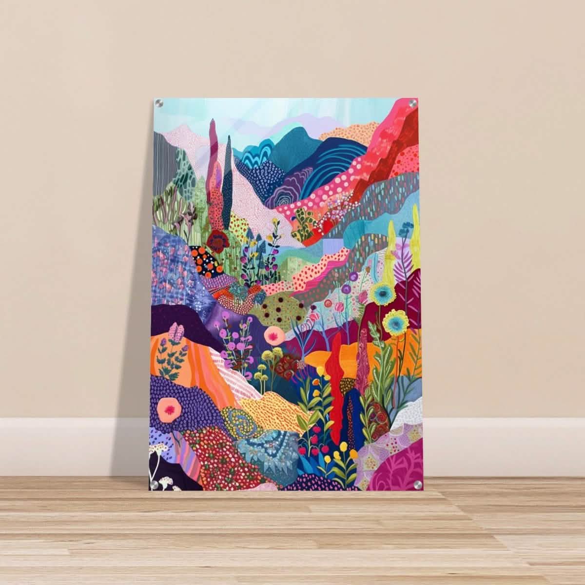 Da Vinci Contemporary Wall art Print - Acrylic Print - 70x100 cm / 28x40″ -