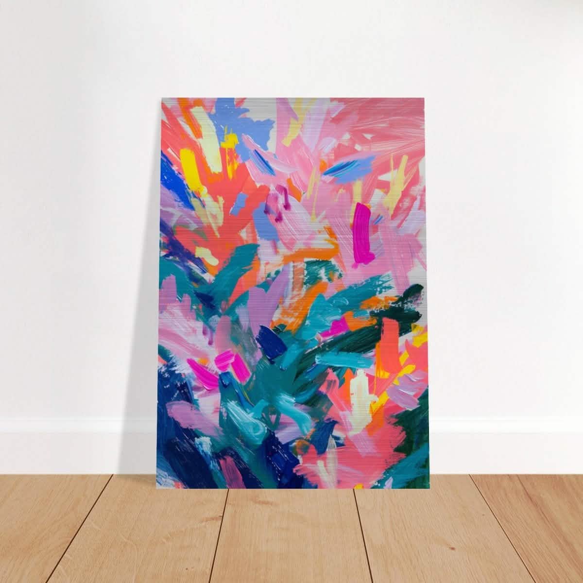 Da Vinci Contemporary Wall art print - Brushed Aluminum Print - 70x100 cm / 28x40″ -