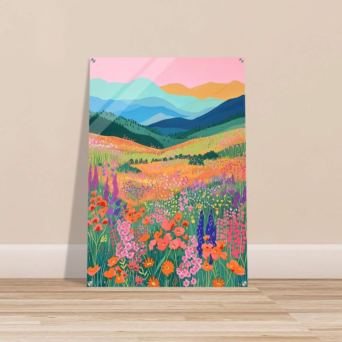 Da Vinci Contemporary Wall art Print - Acrylic Print - 70x100 cm / 28x40″ -