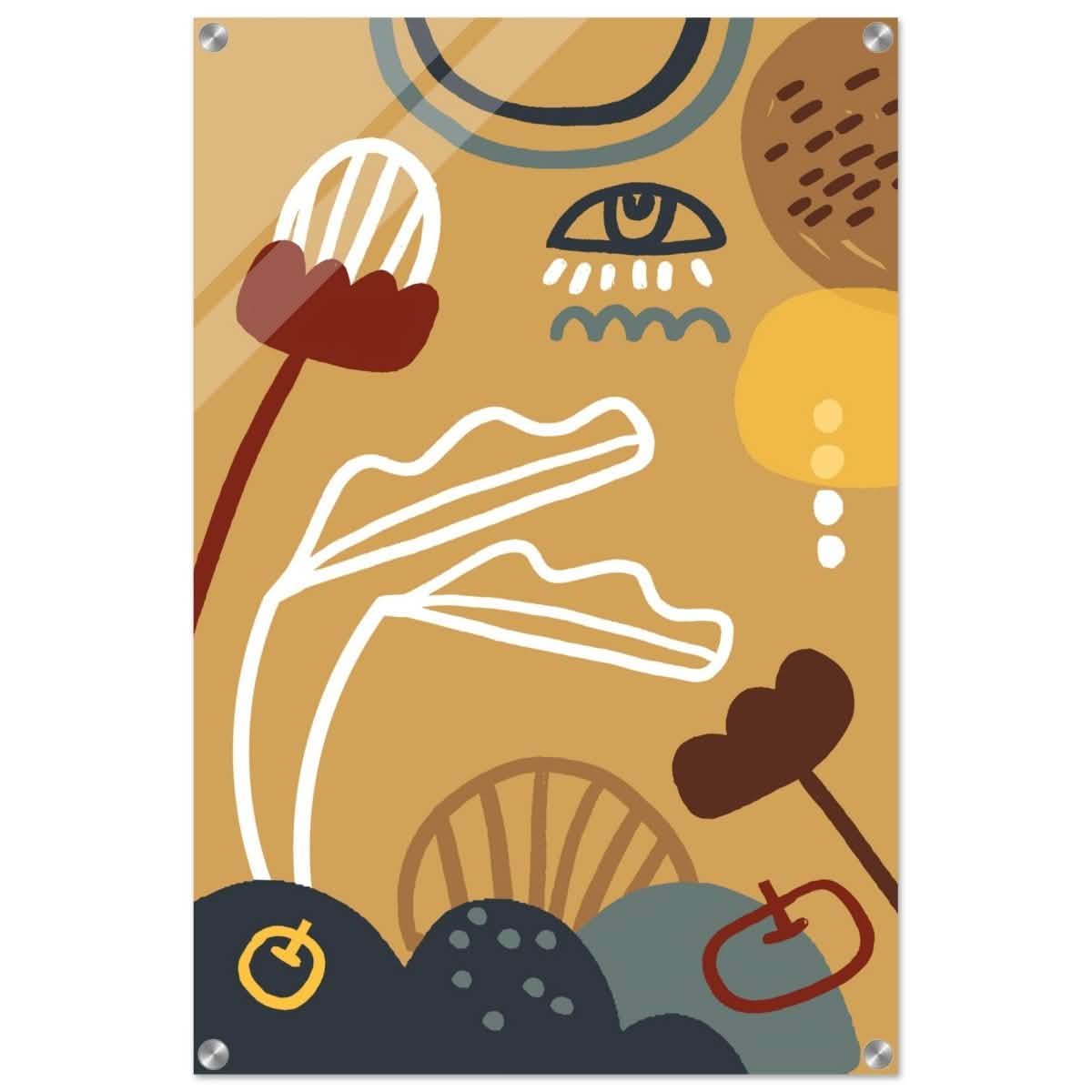 Da Vinci Contemporary wall art Print - Acrylic Print - 50x75 cm / 20x30″ -