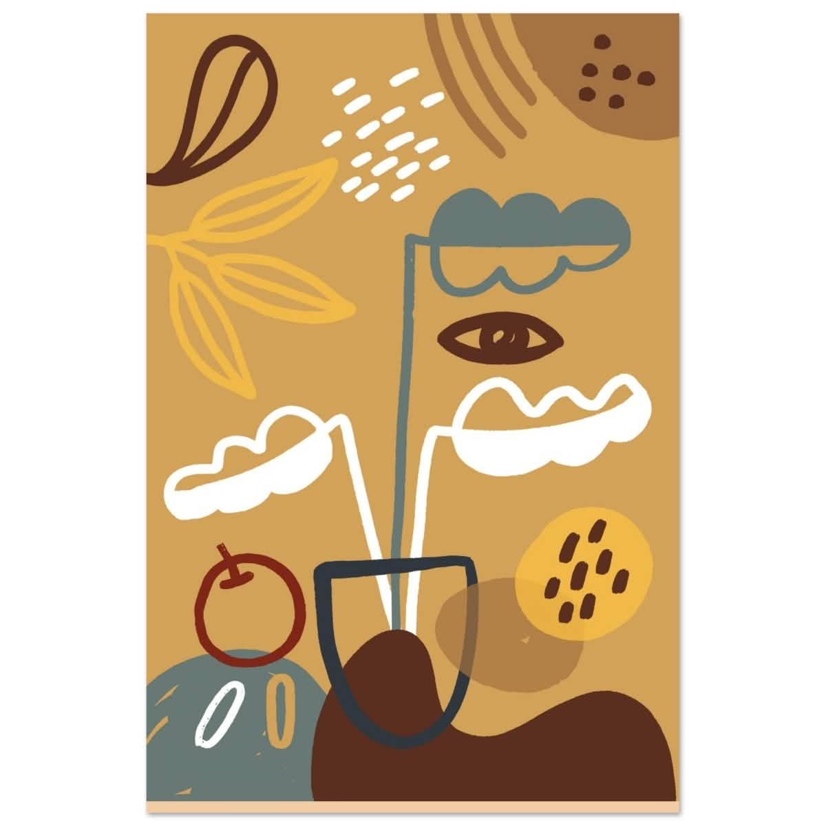 Da Vinci Contemporary wall art Print - Aluminum Print - 60x90 cm / 24x36″ -