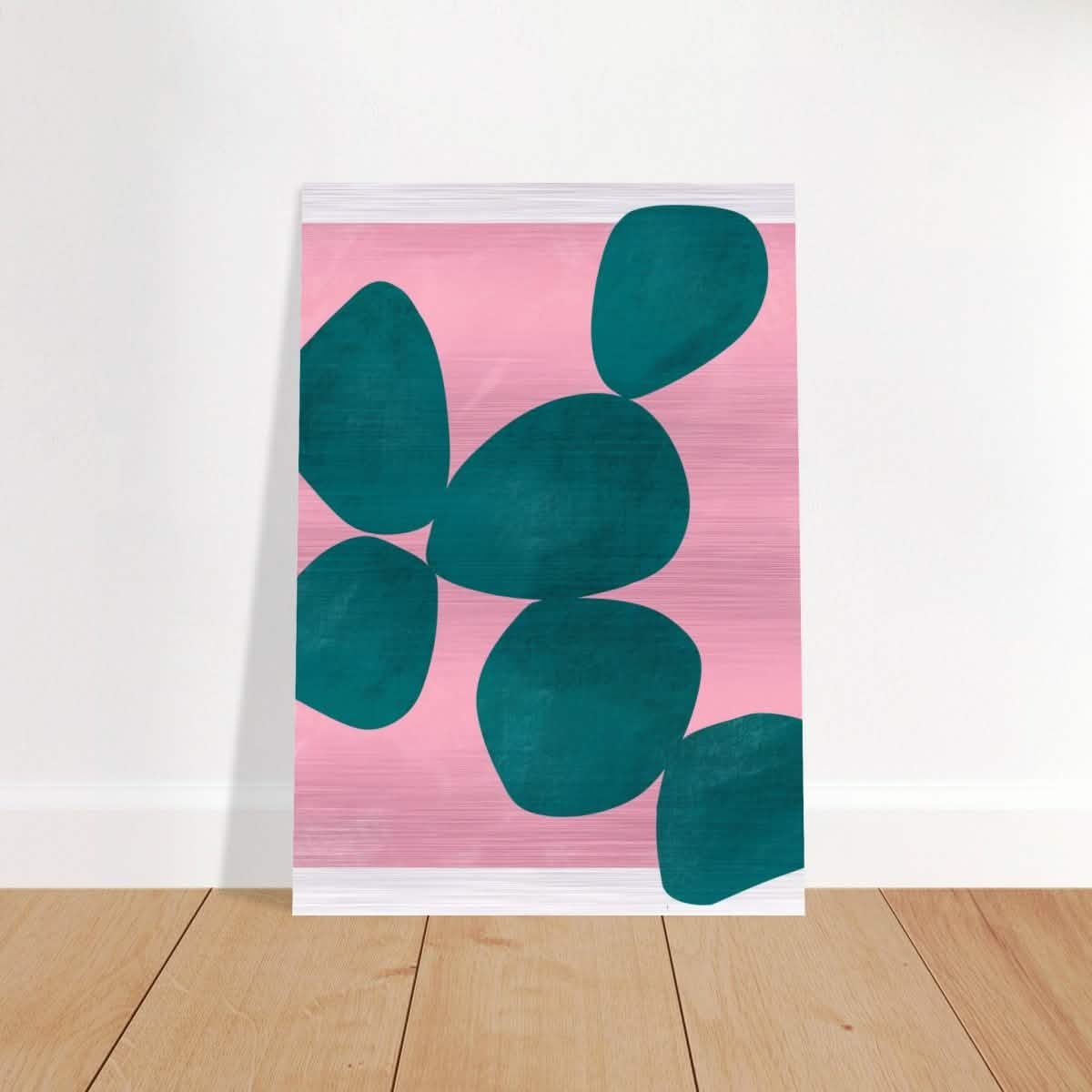 Da Vinci Contemporary Wall Art - Brushed Aluminum Print - 70x100 cm / 28x40″ -