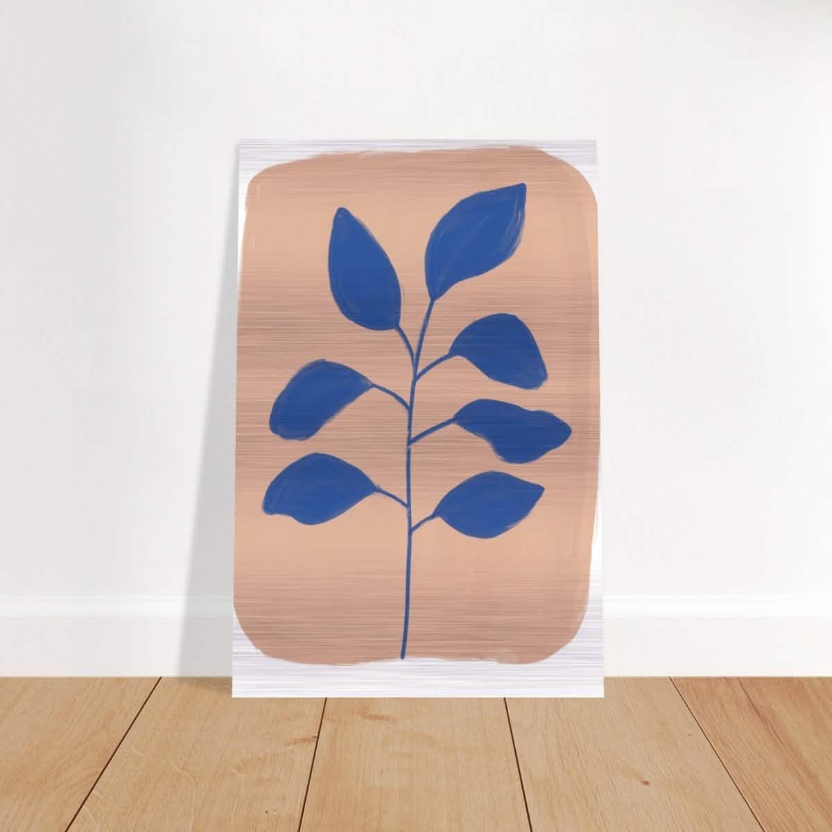 Da Vinci Contemporary Wall Art - Brushed Aluminum Print - 40x60 cm / 16x24″ -