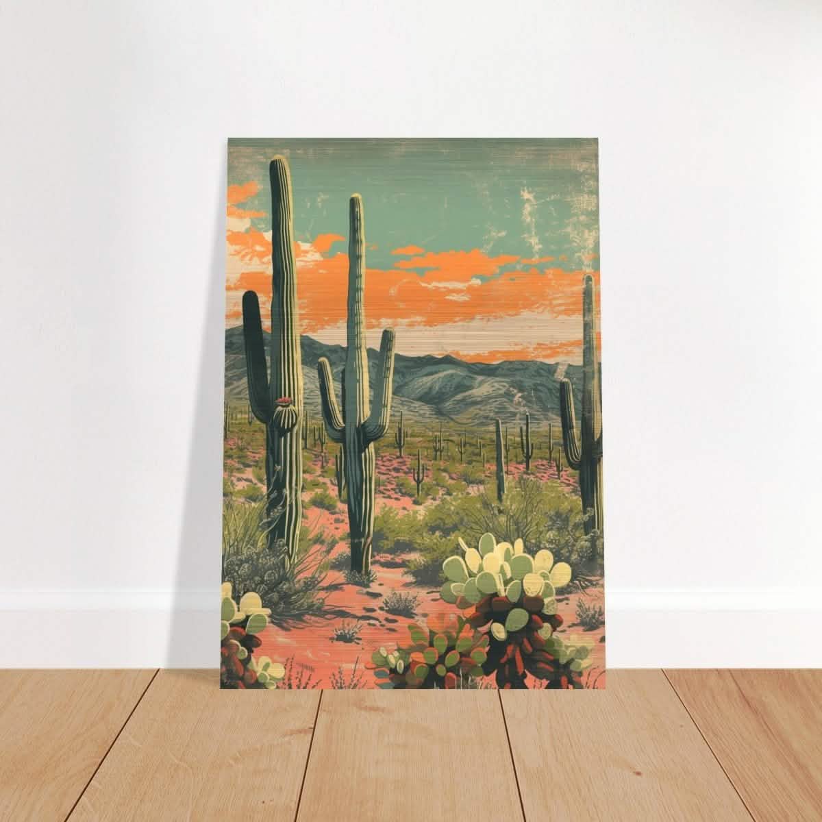 Da Vinci Contemporary Wall art - Brushed Aluminum Print - 70x100 cm / 28x40″ -