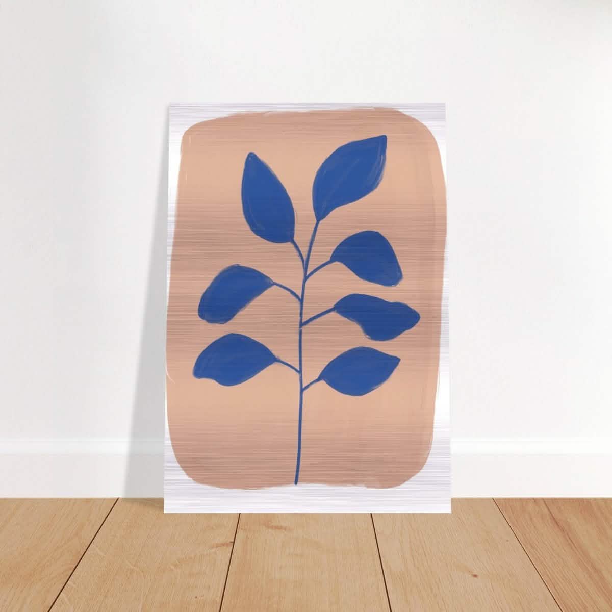 Da Vinci Contemporary Wall Art - Brushed Aluminum Print - 70x100 cm / 28x40″ -