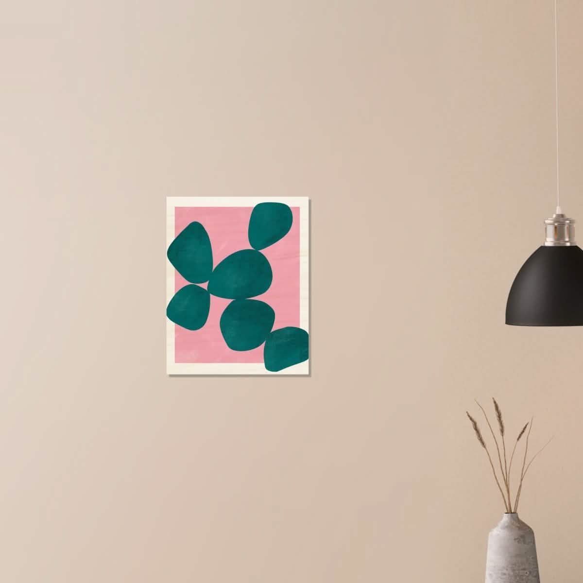 Da Vinci Contemporary Wall Art - Wood Prints - 40x50 cm / 16x20″ - 10 mm