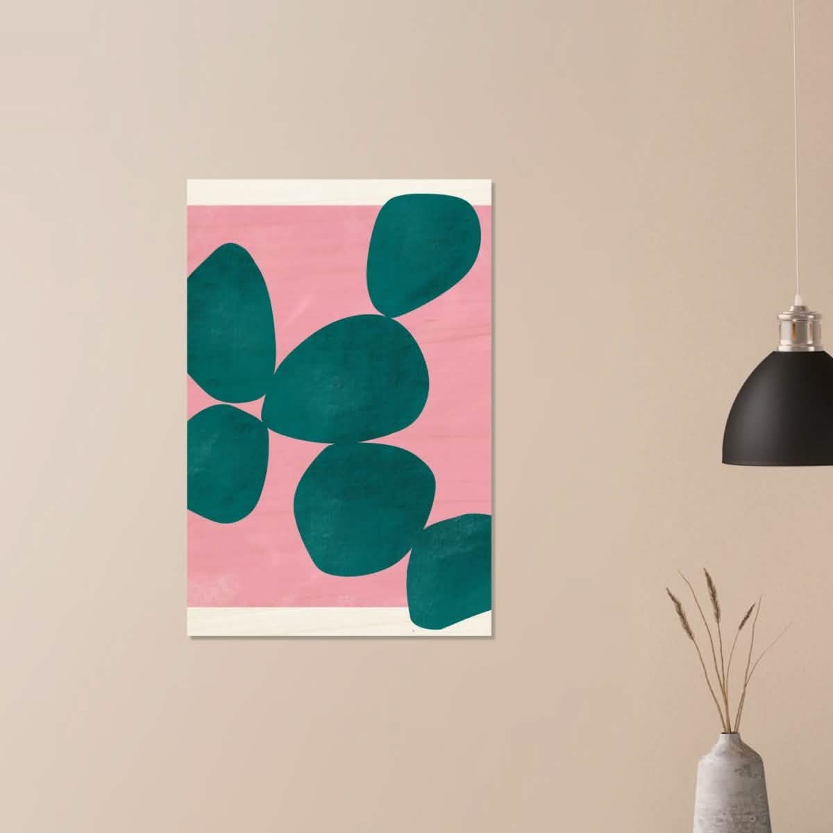 Da Vinci Contemporary Wall Art - Wood Prints - 60x90 cm / 24x36″ - 10 mm