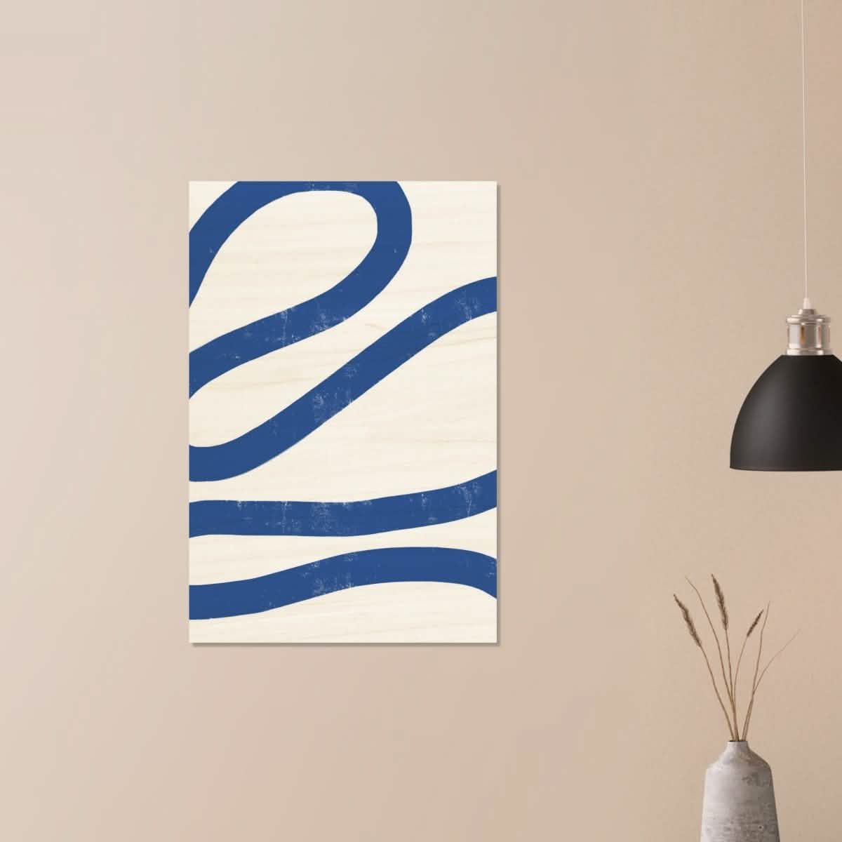 Da Vinci Contemporary Wall Art - Wood Prints - 60x90 cm / 24x36″ - 10 mm