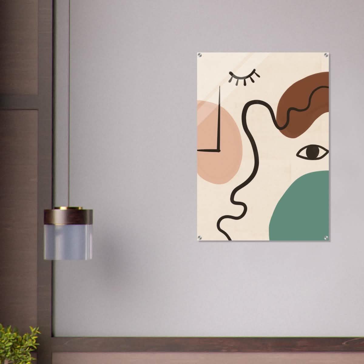 Da Vinci Contemporary Wall Art - Acrylic Print - 70x100 cm / 28x40″ -