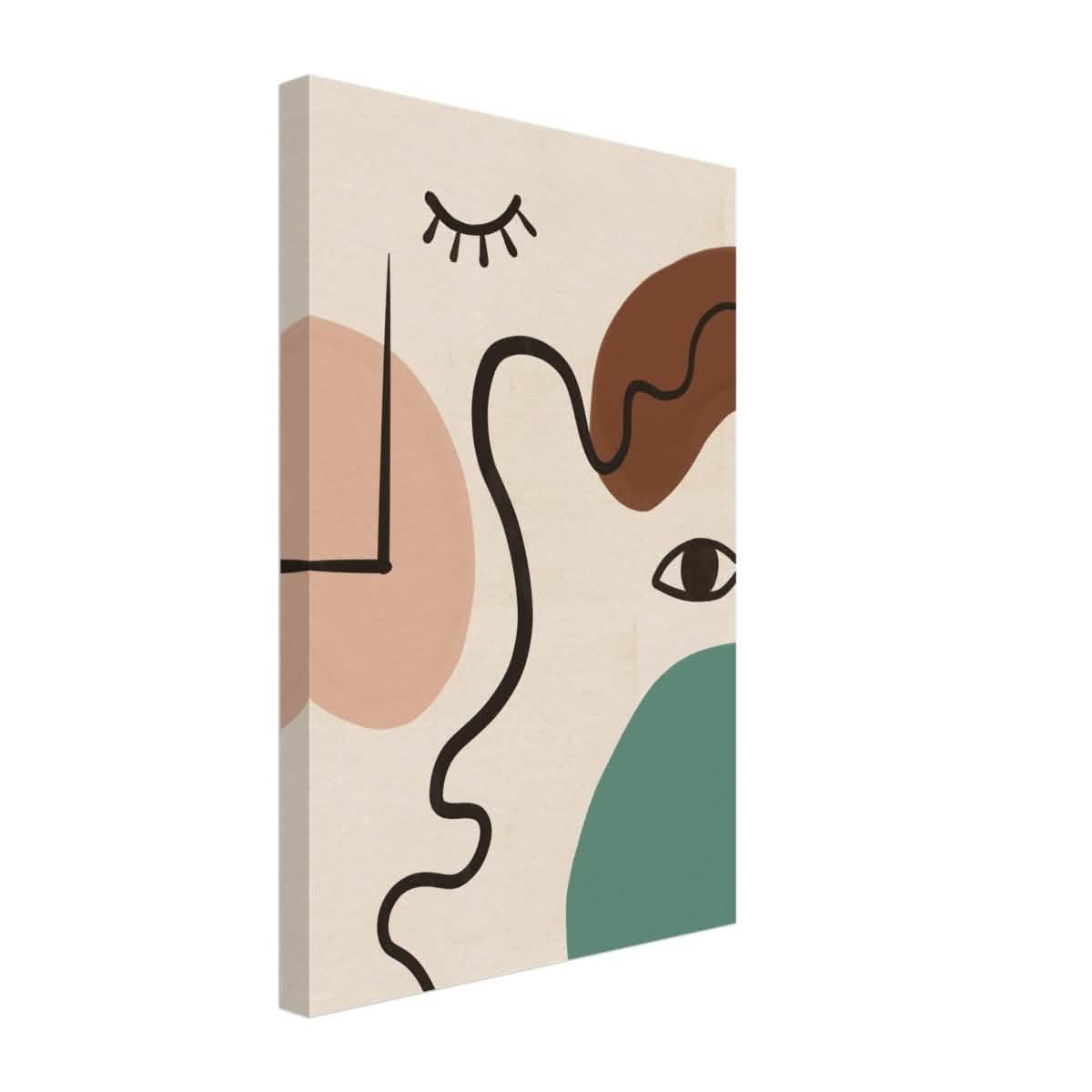 Da Vinci Contemporary Wall Art - Canvas - 30x45 cm / 12x18″ - Slim