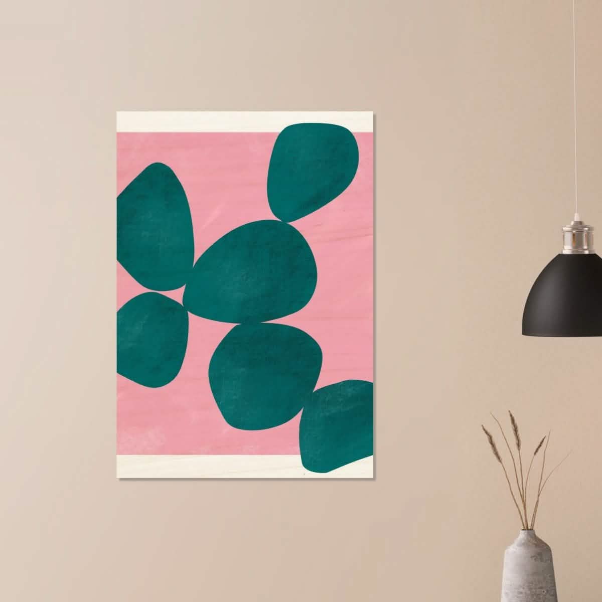 Da Vinci Contemporary Wall Art - Wood Prints - 70x100 cm / 28x40″ - 10 mm