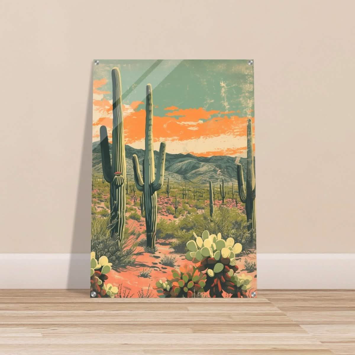 Da Vinci Contemporary Wall art - Acrylic Print - 70x100 cm / 28x40″ -