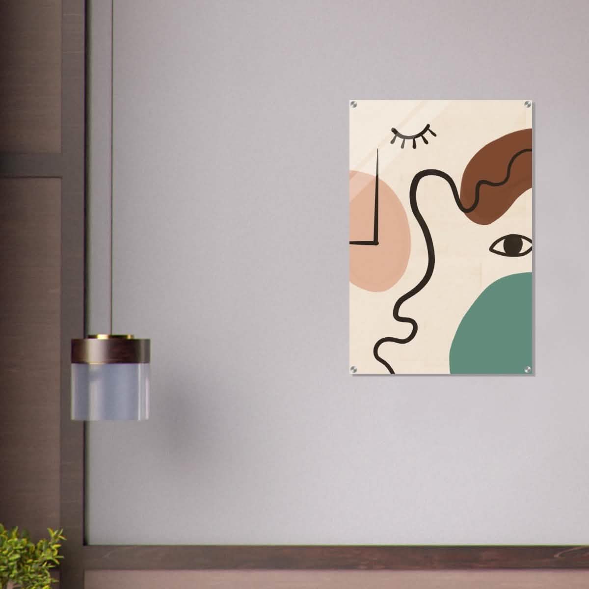 Da Vinci Contemporary Wall Art - Acrylic Print - 60x90 cm / 24x36″ -