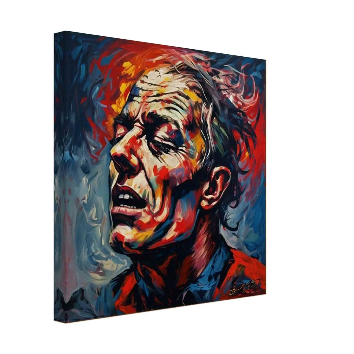 Da Vinci Figurative Modern Art - Canvas - 40x40 cm / 16x16″ - Thick