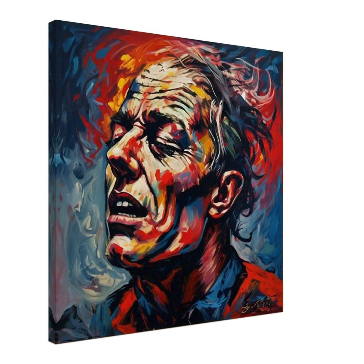 Da Vinci Figurative Modern Art - Canvas - 60x60 cm / 24x24″ - Slim