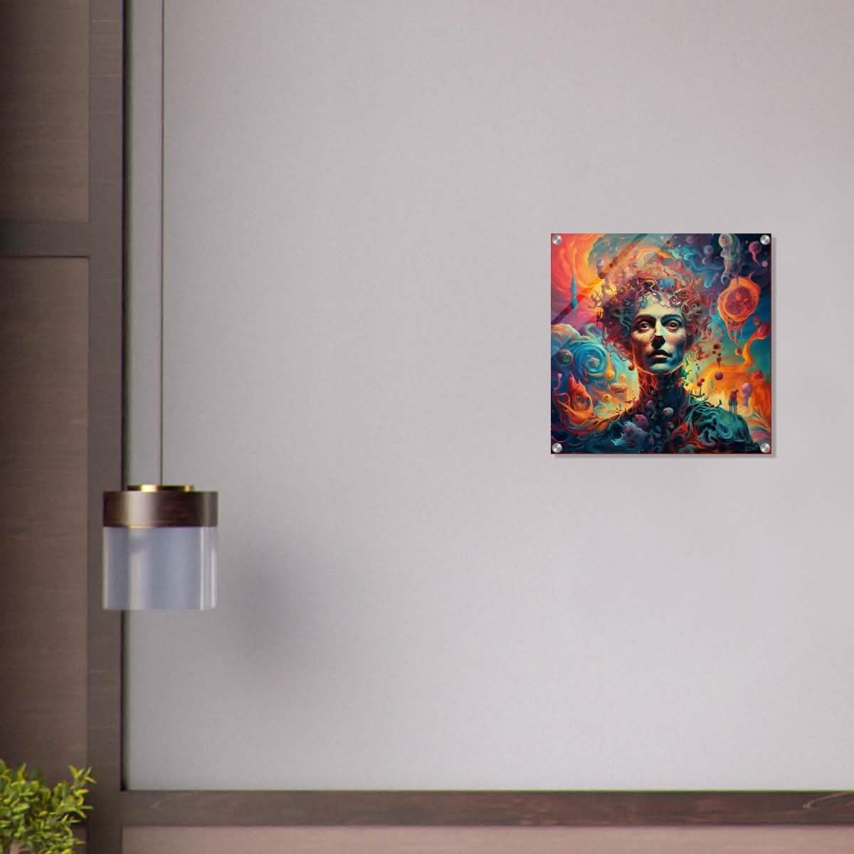 Da Vinci Figurative Modern Wall Art - Acrylic Print - 50x50 cm / 20x20″ -