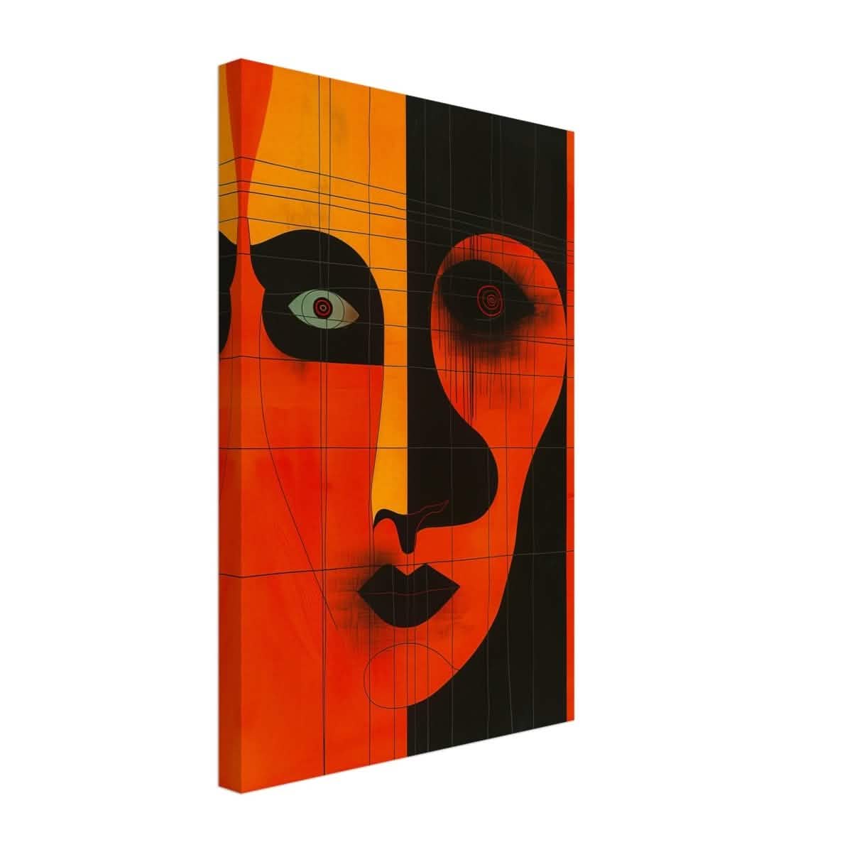 Da Vinci Geometric Abstract Wall art print - Canvas - 30x45 cm / 12x18″ - Slim