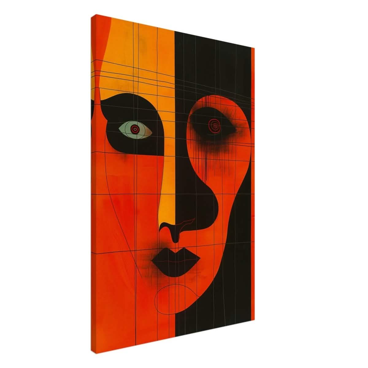 Da Vinci Geometric Abstract Wall art print - Canvas - 60x90 cm / 24x36″ - Slim