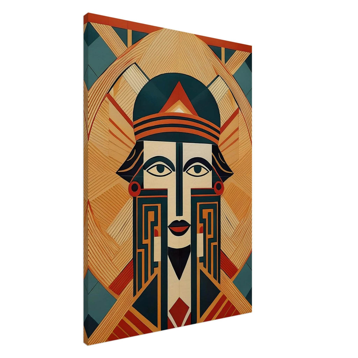 Da Vinci Geometric Modern Art - Canvas - 70x100 cm / 28x40″ - Slim