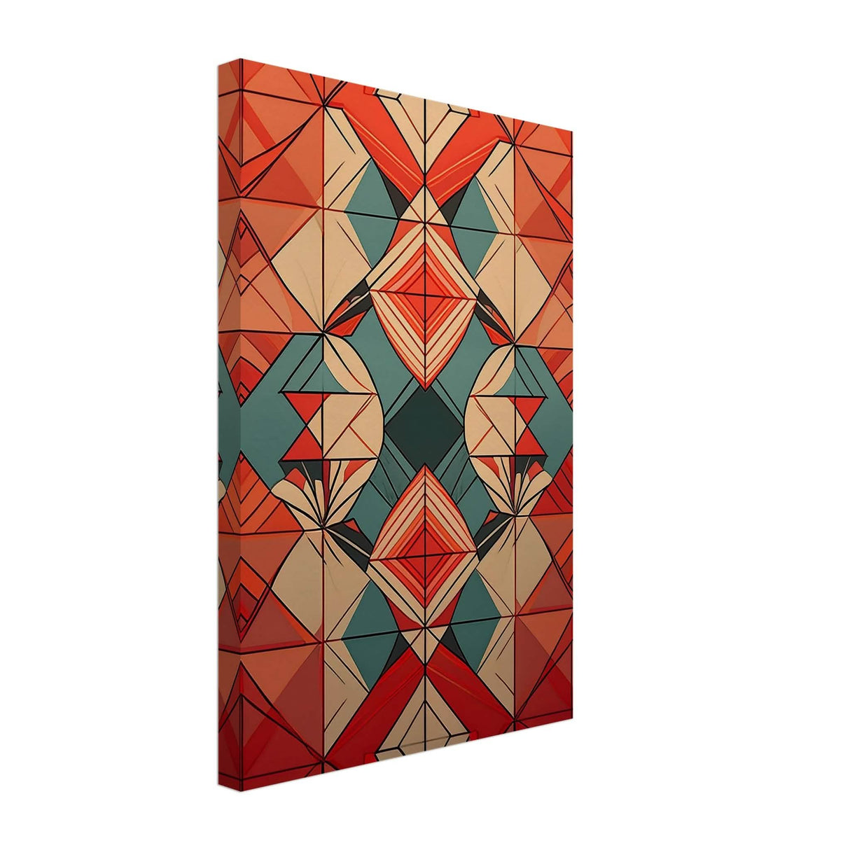 Da Vinci Geometric Modern Art - Canvas - 30x45 cm / 12x18″ - Slim