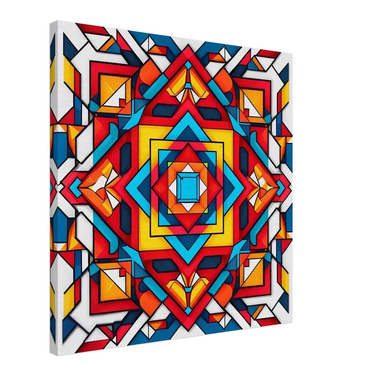Da Vinci Geometric Modern Art - Canvas - 60x60 cm / 24x24″ - Slim