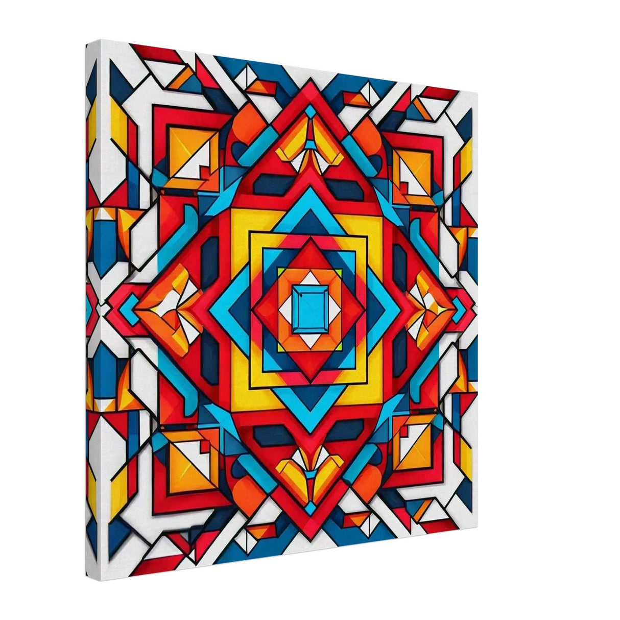 Da Vinci Geometric Modern Art - Canvas - 50x50 cm / 20x20″ - Slim