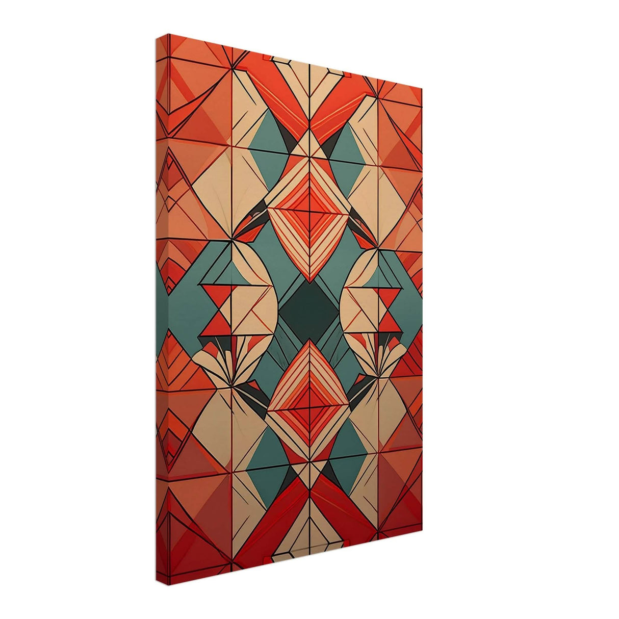 Da Vinci Geometric Modern Art - Canvas - 40x60 cm / 16x24″ - Slim