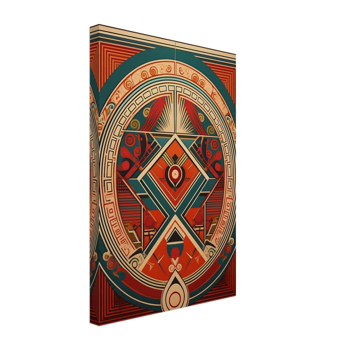 Da Vinci Geometric Modern Art - Canvas - 30x45 cm / 12x18″ - Slim