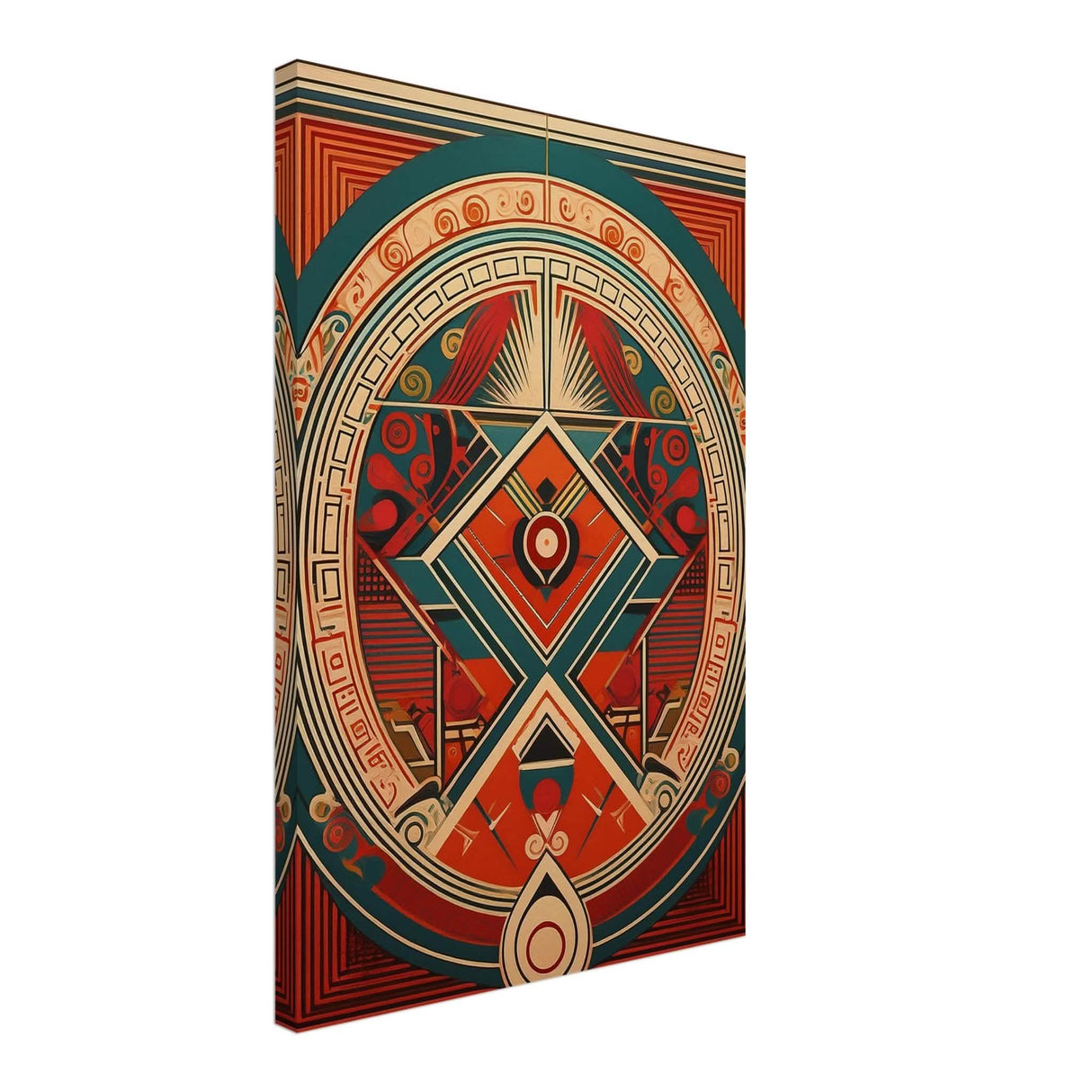 Da Vinci Geometric Modern Art - Canvas - 40x60 cm / 16x24″ - Slim