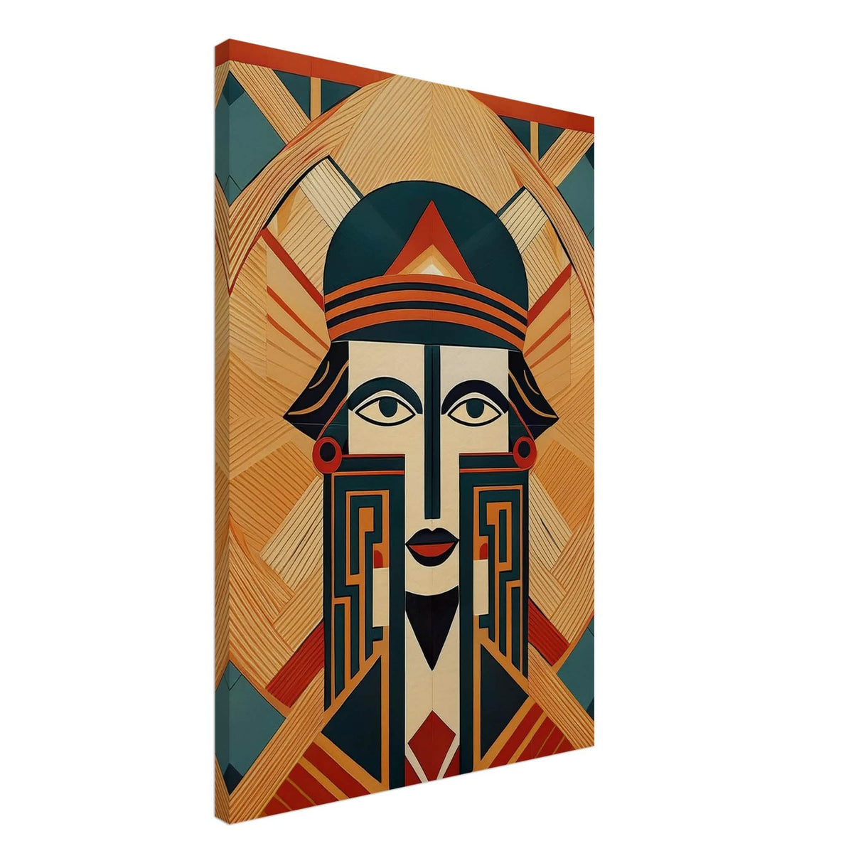 Da Vinci Geometric Modern Art - Canvas - 50x75 cm / 20x30″ - Slim