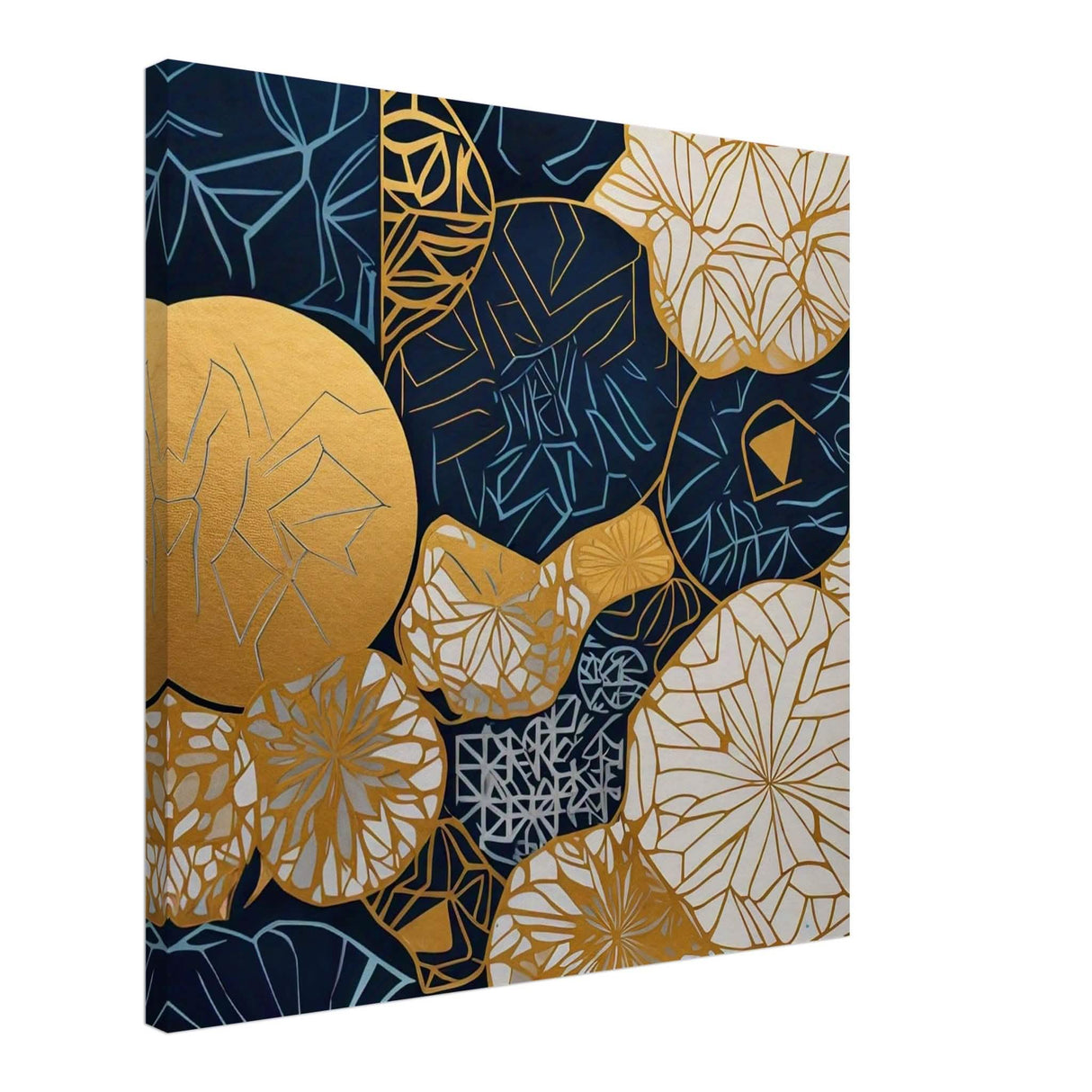 Da Vinci Geometric Modern Art - Canvas - 60x60 cm / 24x24″ - Slim