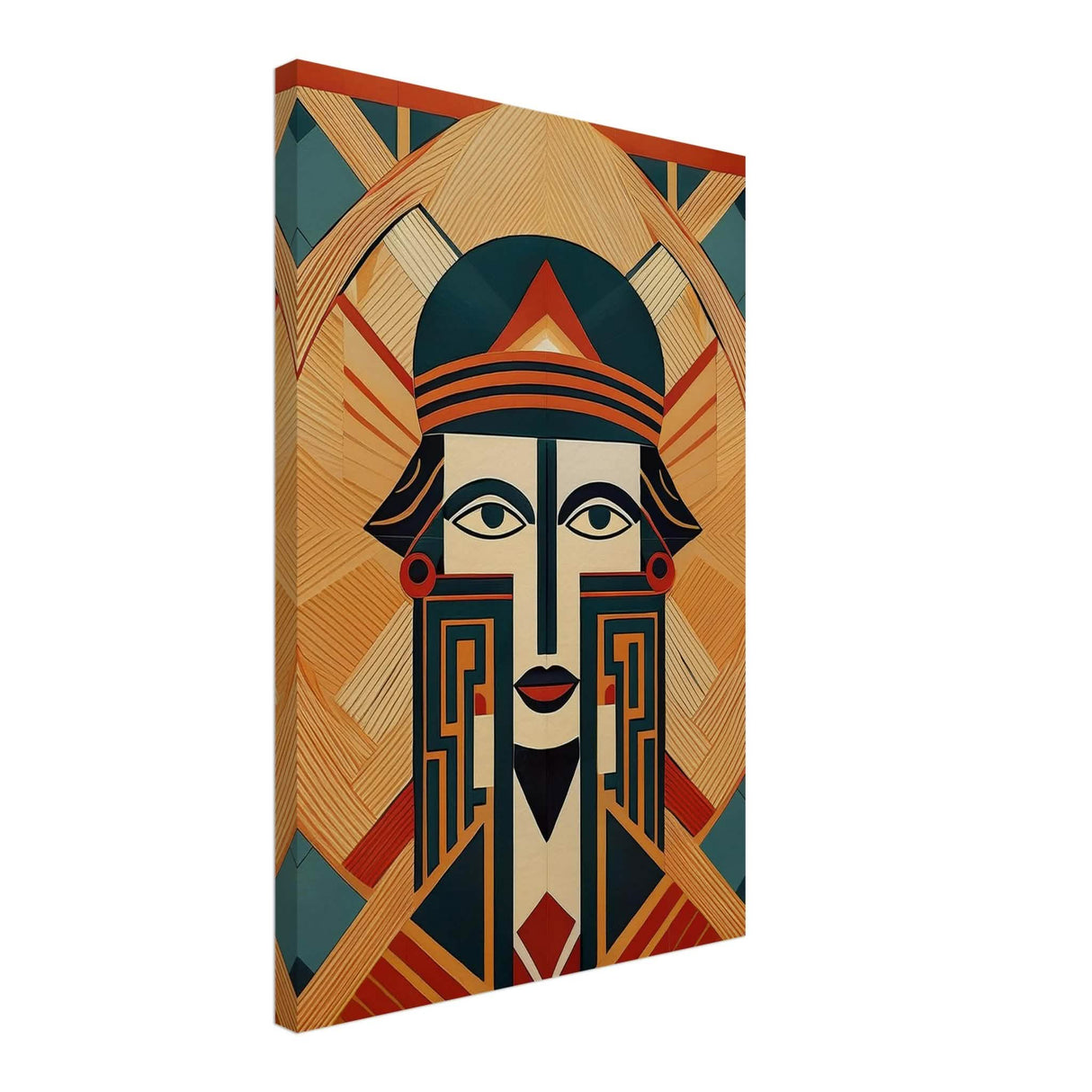 Da Vinci Geometric Modern Art - Canvas - 40x60 cm / 16x24″ - Slim