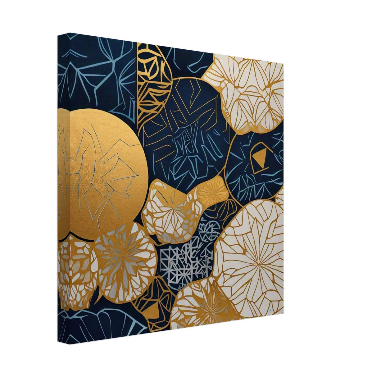 Da Vinci Geometric Modern Art - Canvas - 40x40 cm / 16x16″ - Thick