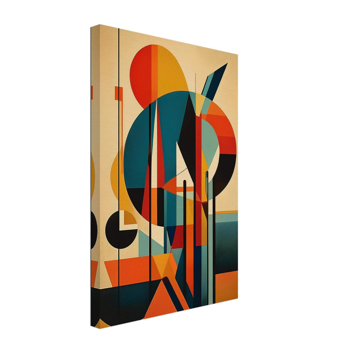 Da Vinci Geometric Modern Art - Canvas - 30x45 cm / 12x18″ - Slim