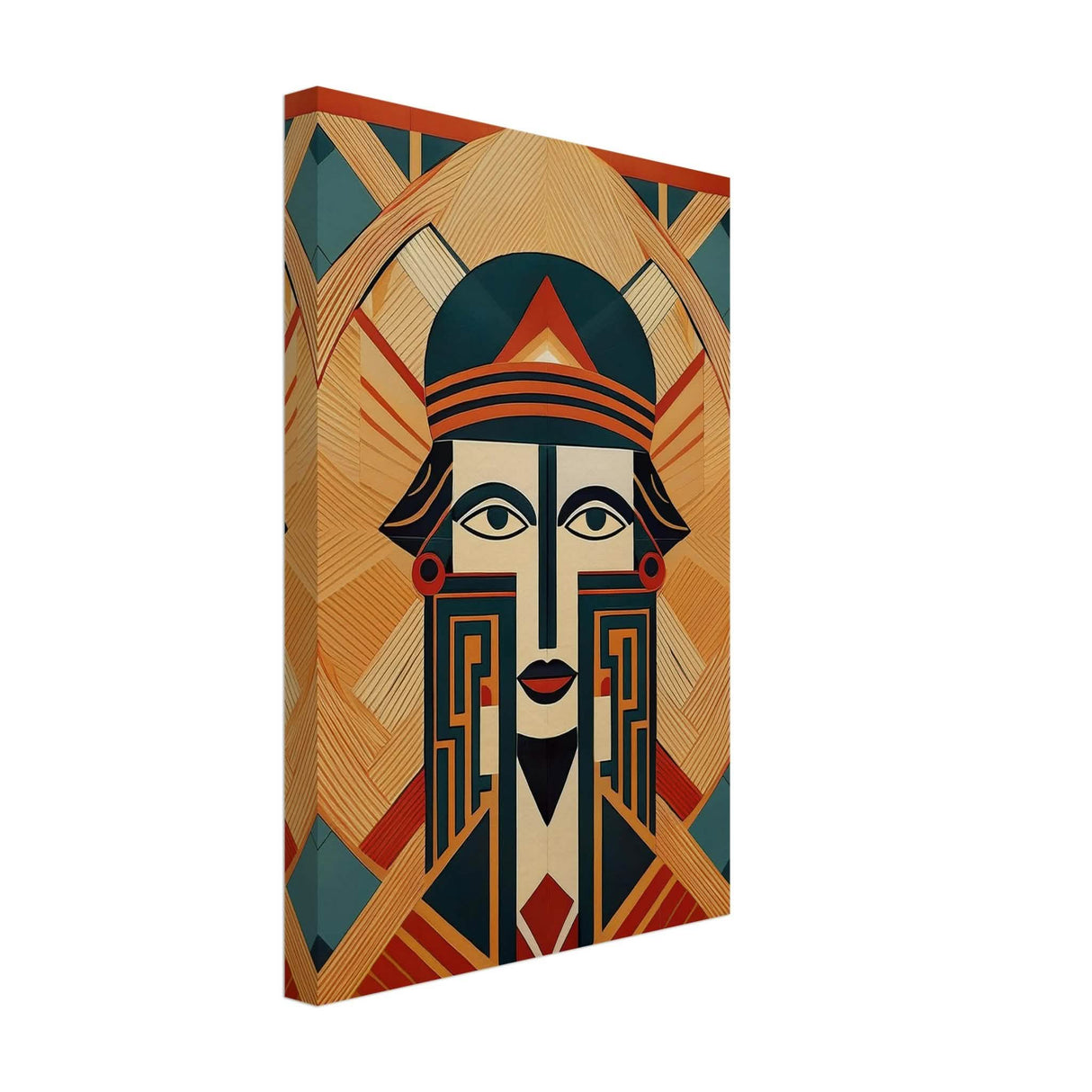 Da Vinci Geometric Modern Art - Canvas - 30x45 cm / 12x18″ - Thick