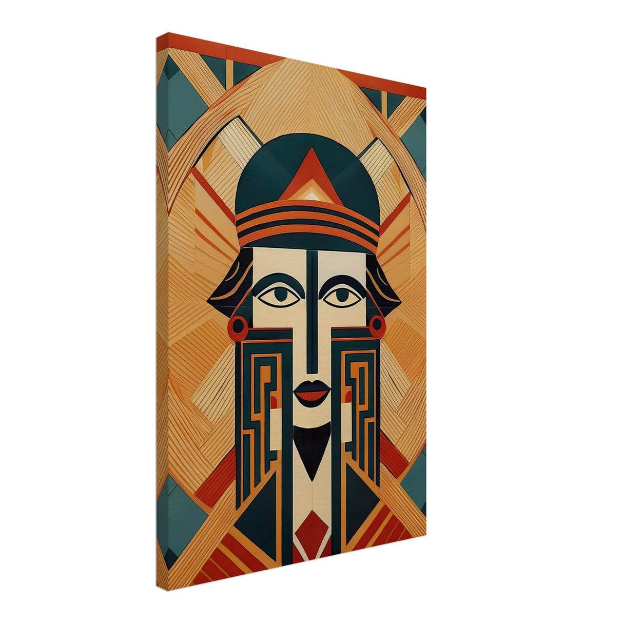 Da Vinci Geometric Modern Art - Canvas - 50x75 cm / 20x30″ - Thick