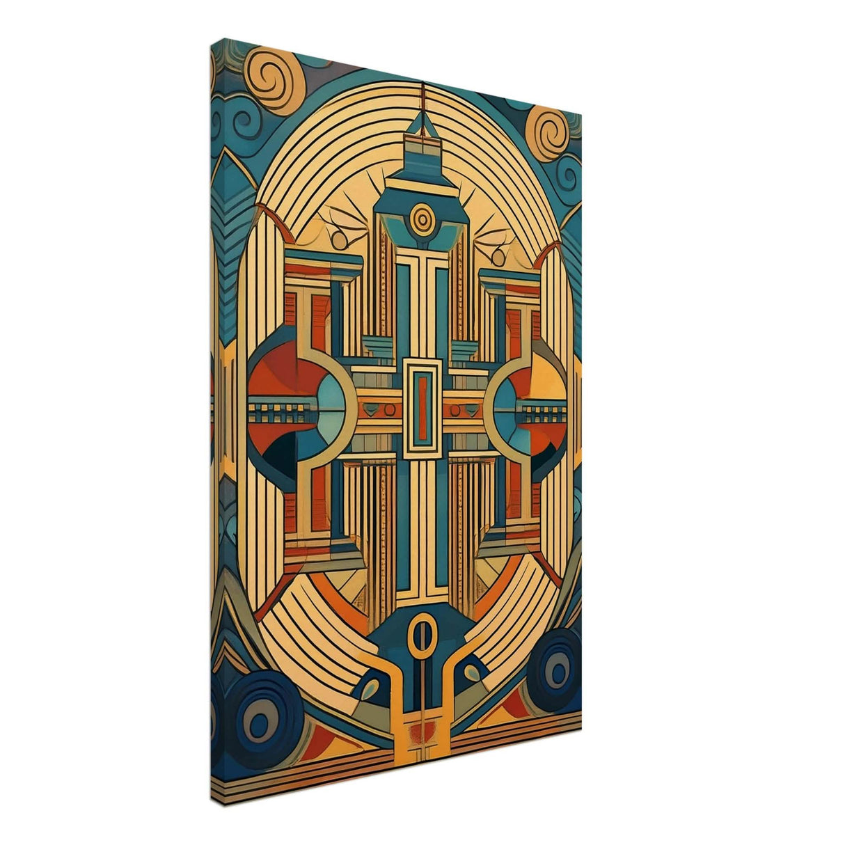 Da Vinci Geometric Modern Art - Canvas - 50x75 cm / 20x30″ - Slim