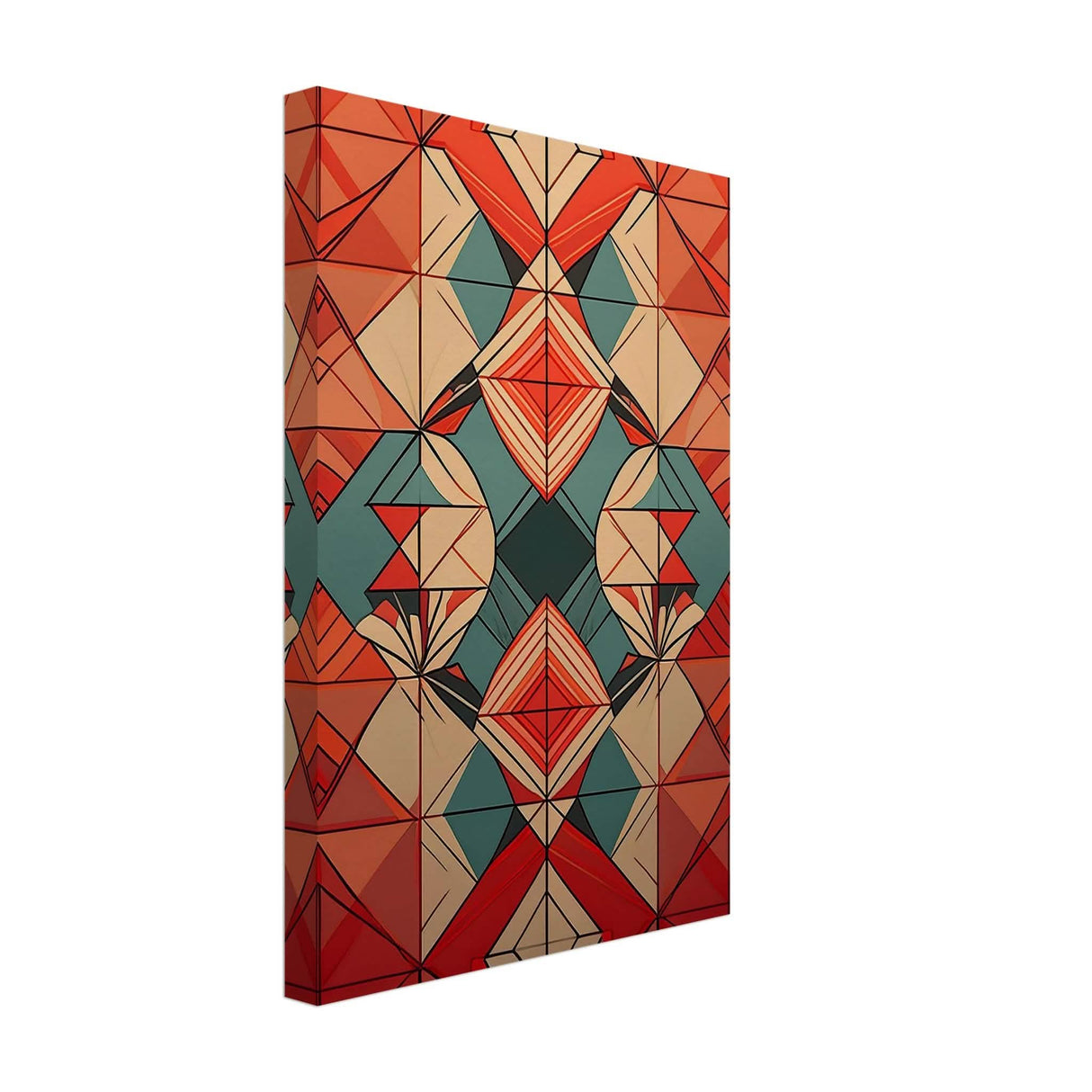 Da Vinci Geometric Modern Art - Canvas - 30x45 cm / 12x18″ - Thick