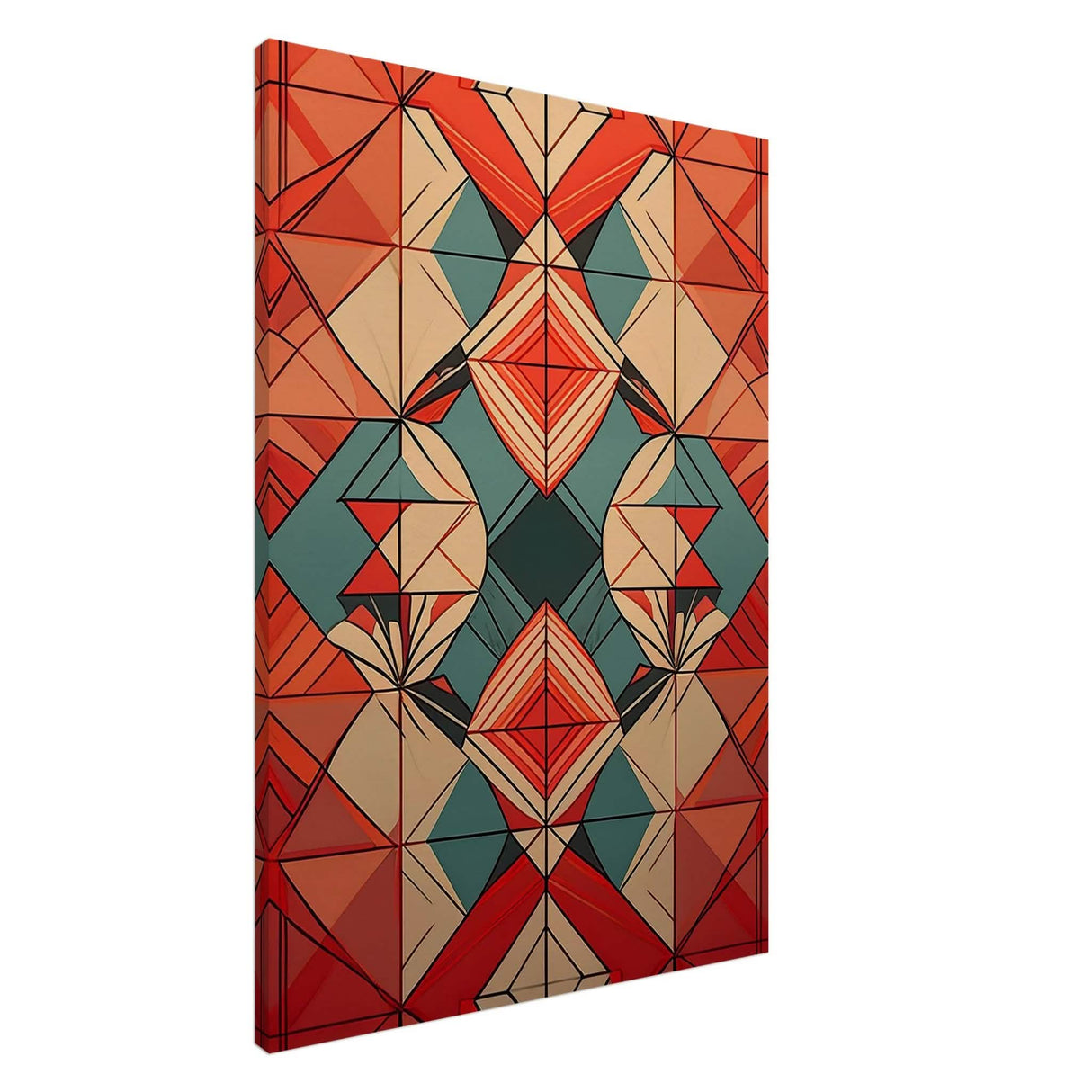 Da Vinci Geometric Modern Art - Canvas - 70x100 cm / 28x40″ - Slim