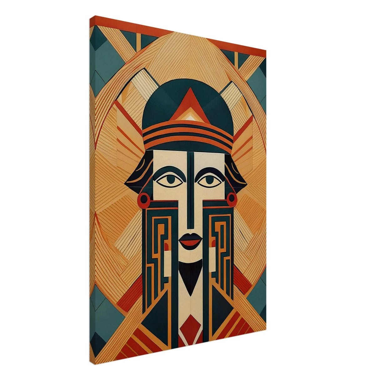 Da Vinci Geometric Modern Art - Canvas - 70x100 cm / 28x40″ - Thick
