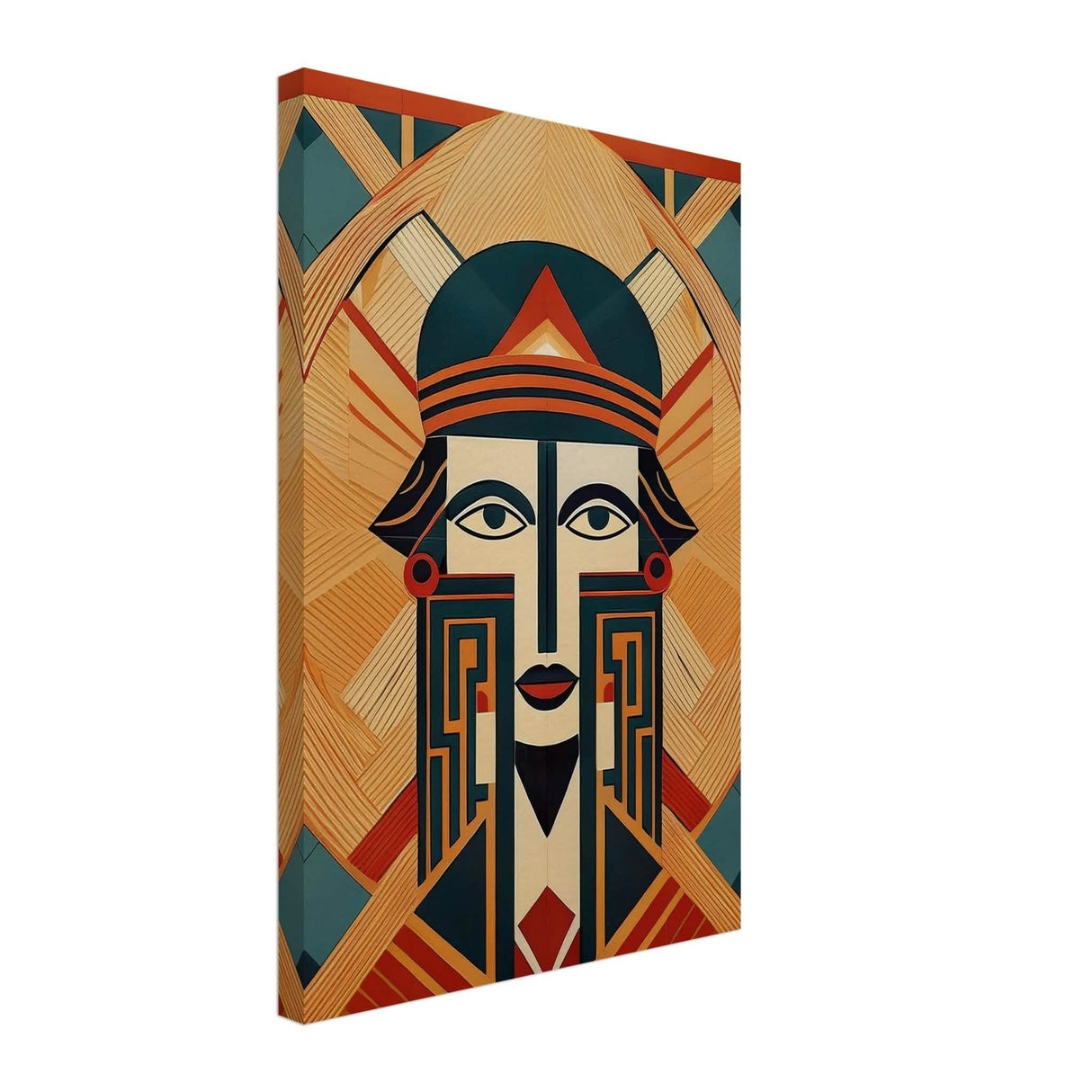 Da Vinci Geometric Modern Art - Canvas - 40x60 cm / 16x24″ - Thick