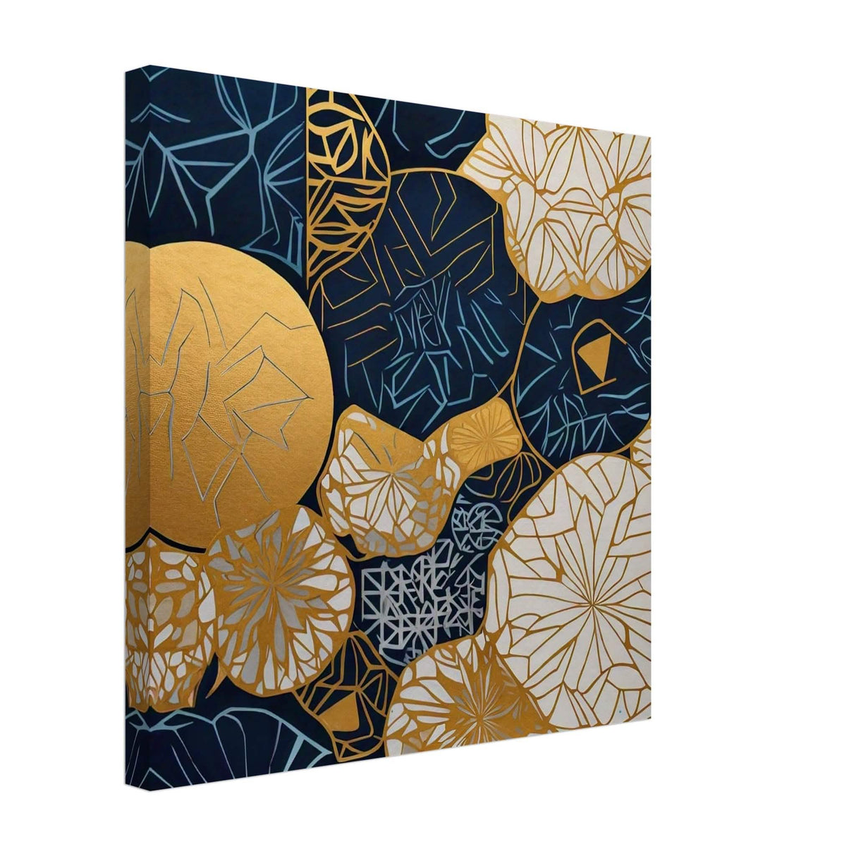 Da Vinci Geometric Modern Art - Canvas - 40x40 cm / 16x16″ - Slim