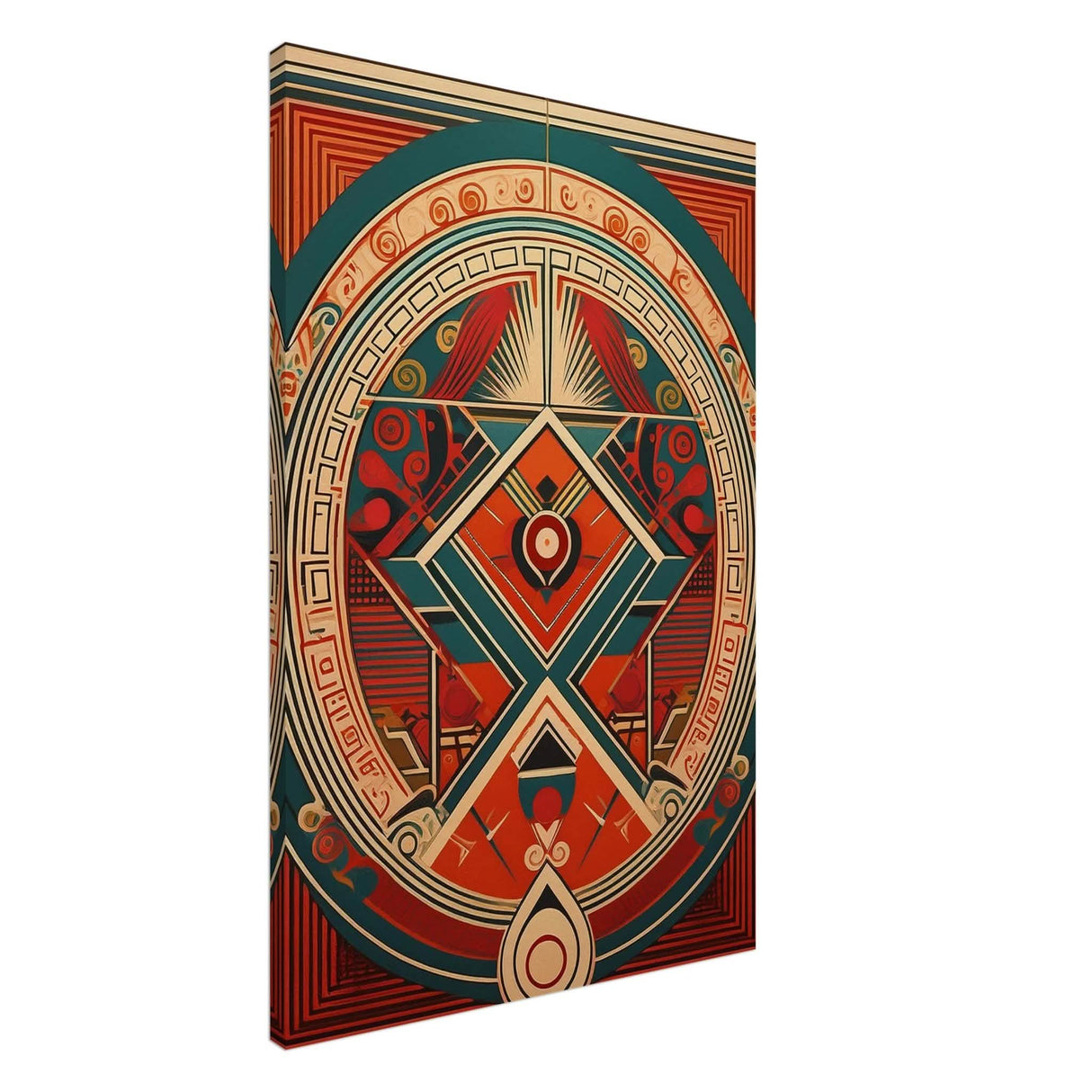 Da Vinci Geometric Modern Art - Canvas - 60x90 cm / 24x36″ - Slim