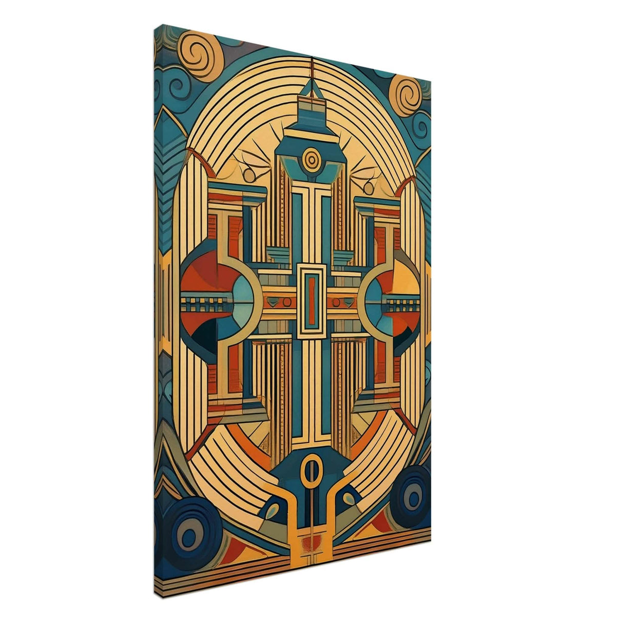 Da Vinci Geometric Modern Art - Canvas - 60x90 cm / 24x36″ - Slim