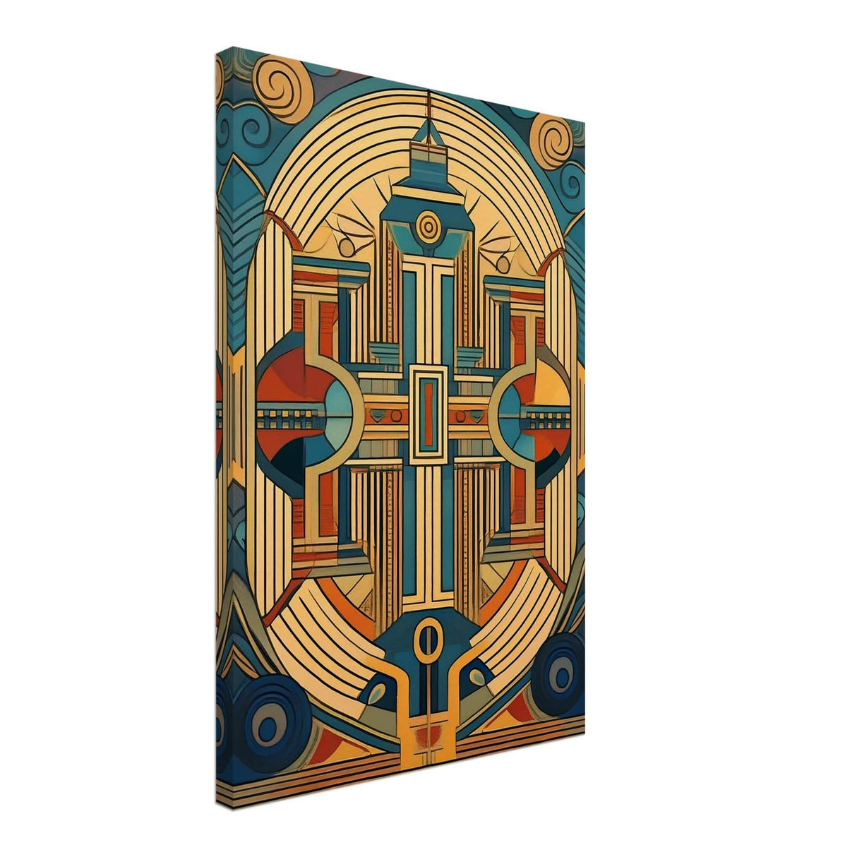 Da Vinci Geometric Modern Art - Canvas - 40x60 cm / 16x24″ - Slim