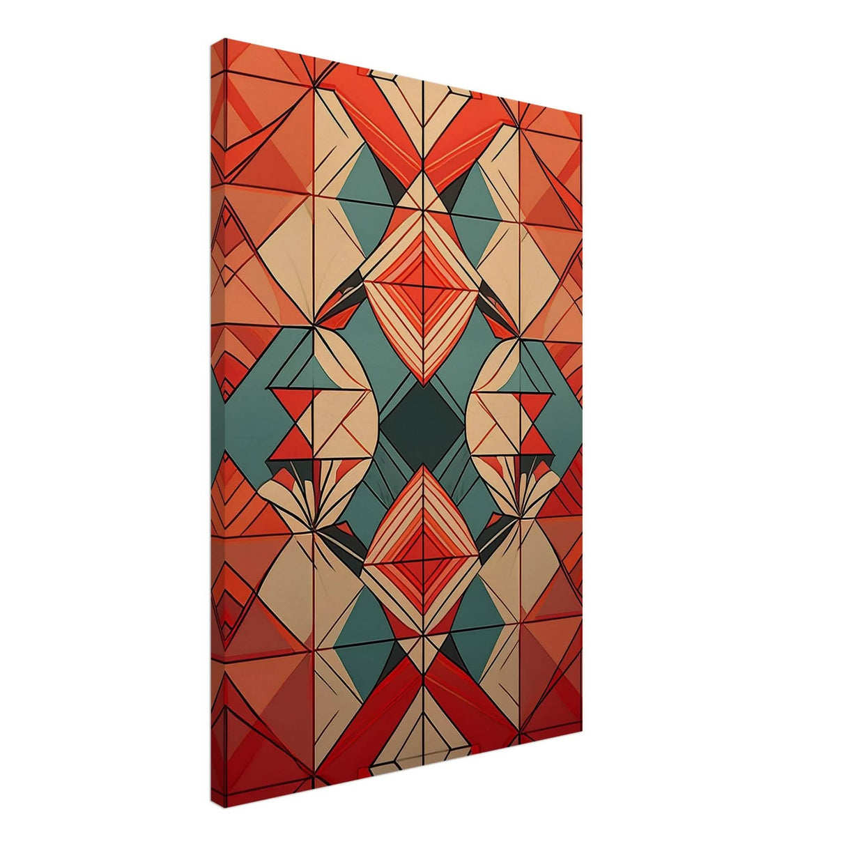 Da Vinci Geometric Modern Art - Canvas - 50x75 cm / 20x30″ - Slim