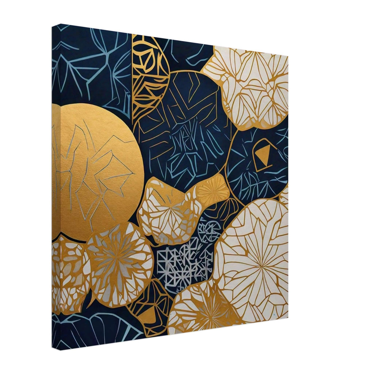 Da Vinci Geometric Modern Art - Canvas - 50x50 cm / 20x20″ - Slim