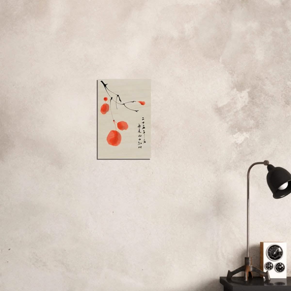 Da Vinci Japanese Painting Wall Art - Wood Prints - 30x45 cm / 12x18″ - 20 mm